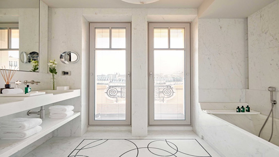 Specchio da incasso ambientato Specchio da incasso ambientato